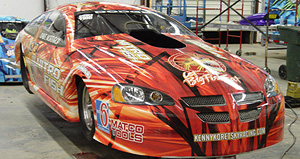 Funny Car wrapping